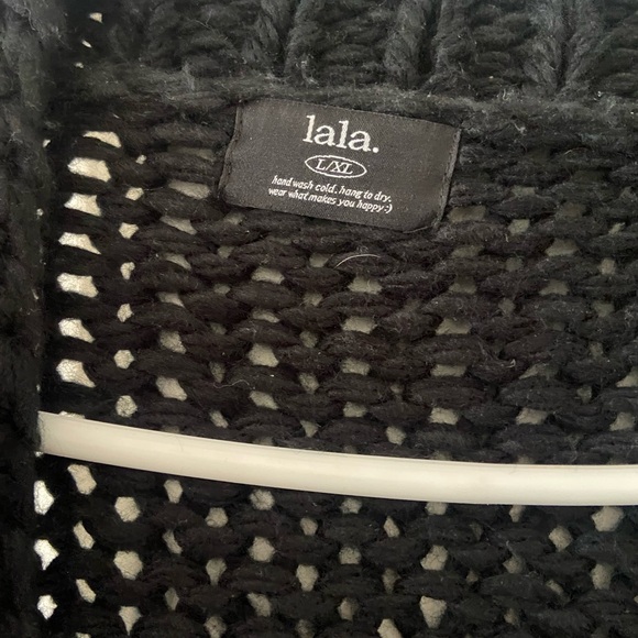 LALA ORIGINAL: Visionary Hand Knit Alien Cardigan - Picture 4 of 4